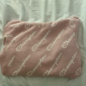Blush Pink Champion Hoodie